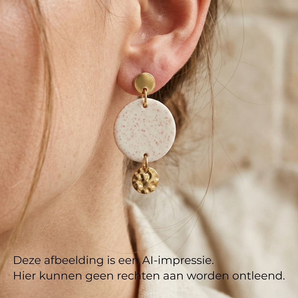 Oorbellen 'Hazel' - Afbeelding 2