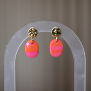 Oorbellen 'Roos'