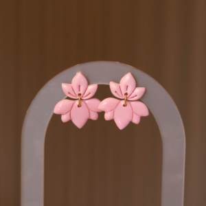 Oorbellen 'Lotus'