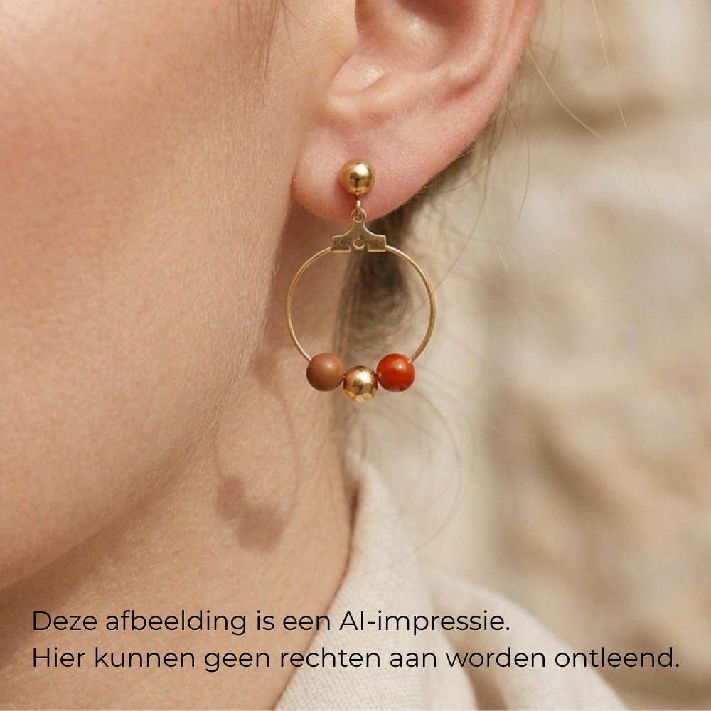 Oorbellen 'Jane' - Afbeelding 2